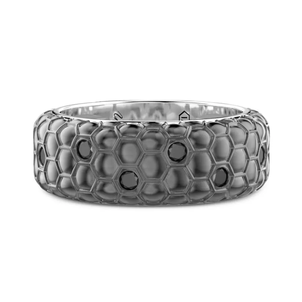 Bague A Bande Zancan En Argent.^Zancan Gioielli Hot