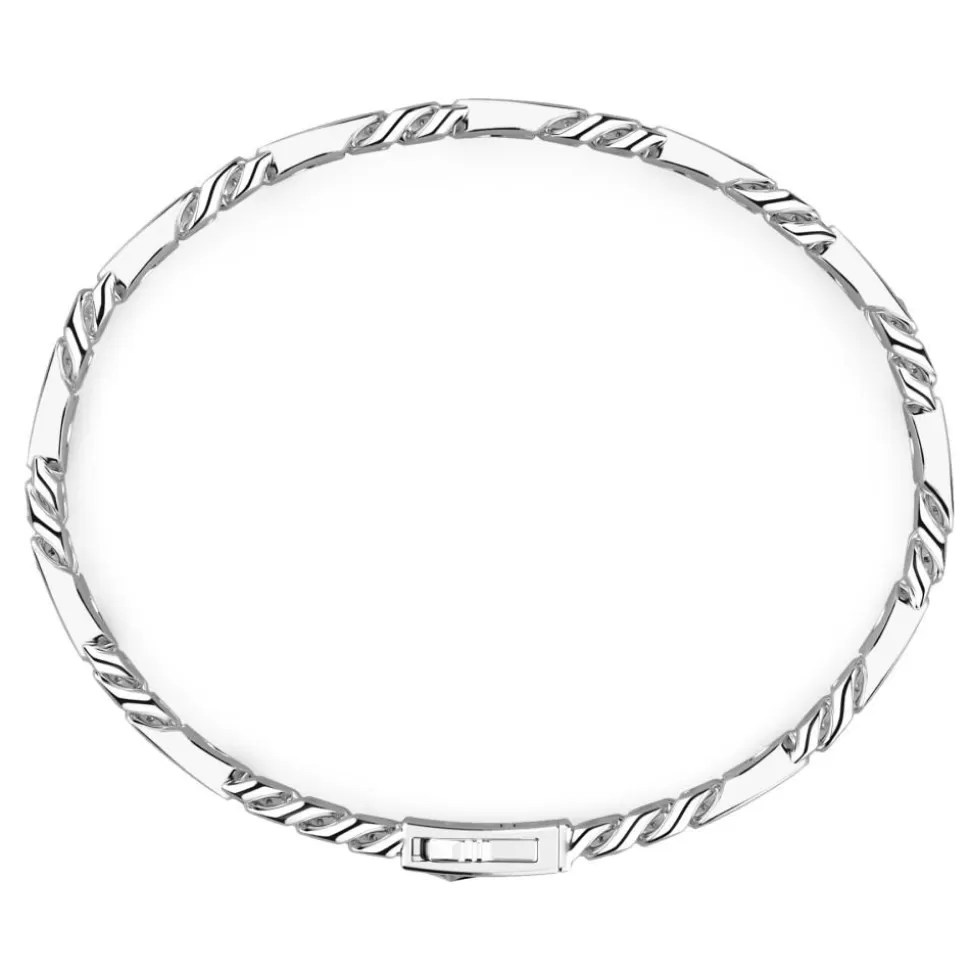 Bracelet Maille Seule Zancan En Argent Avec Pierres.^Zancan Gioielli Best