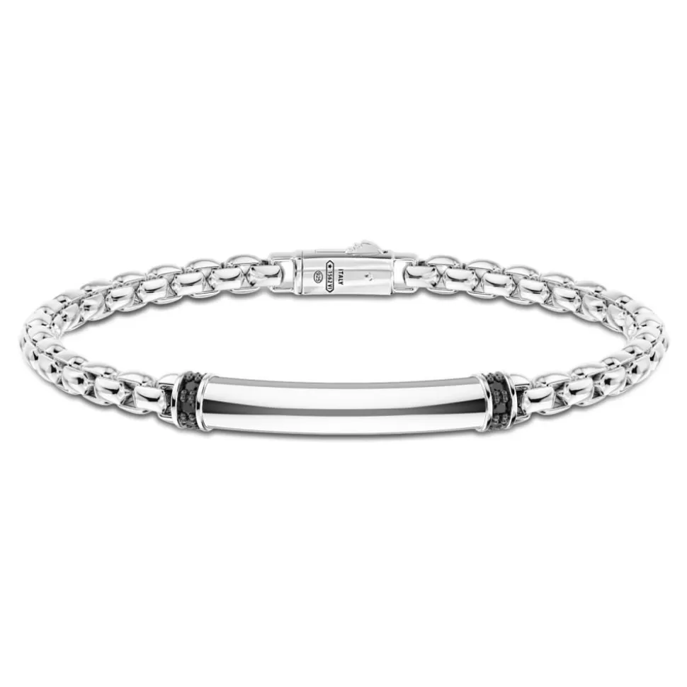 Bracelet Zancan En Argent Avec Plaque Centrale.^Zancan Gioielli Store