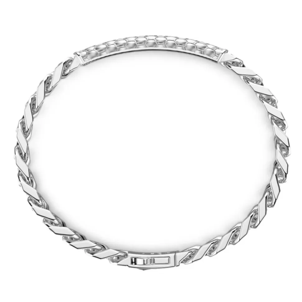 Bracelet Zancan En Argent Avec Plaque Centrale.^Zancan Gioielli Outlet