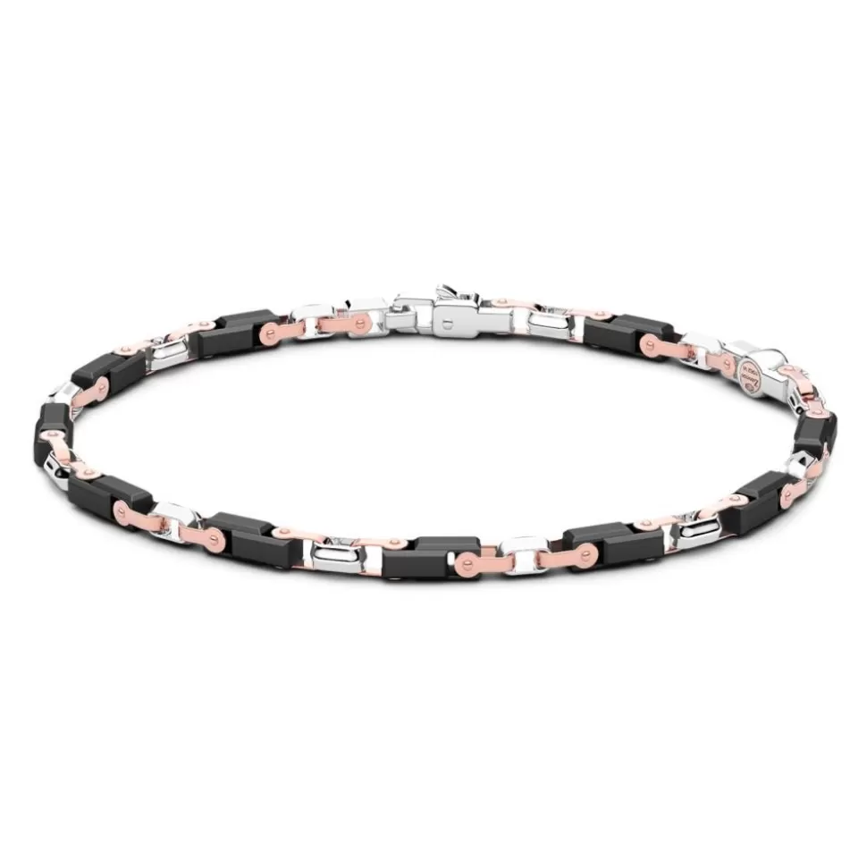 Bracelet Zancan En Or 18Kt Et Ceramique Noire.^Zancan Gioielli Cheap