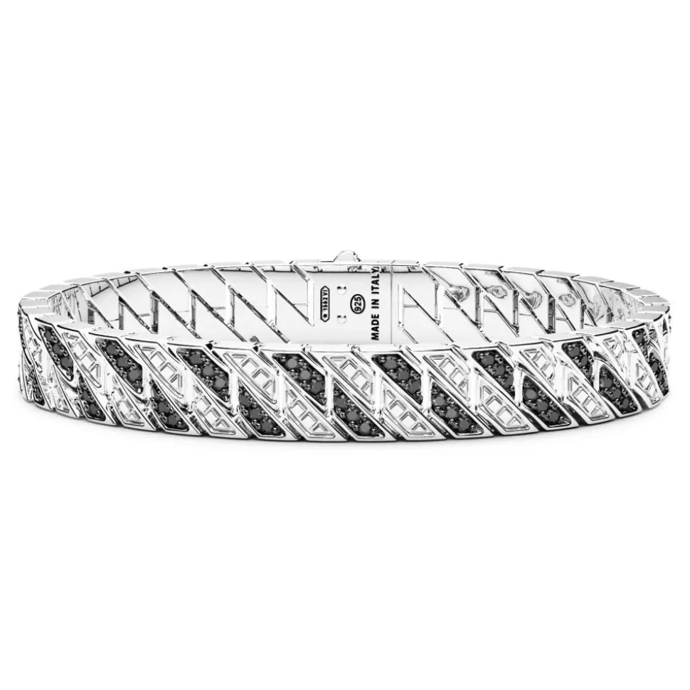 Bracelet Zancan Maille Seule En Argent Avec Pierres.^Zancan Gioielli Sale