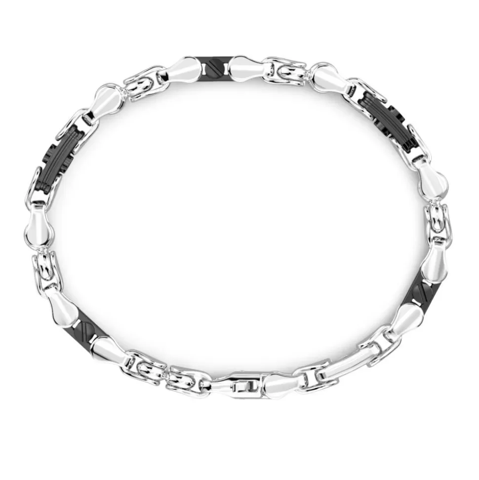 Bracelet Zancan Maille Seule En Argent Et Ceramique.^Zancan Gioielli Flash Sale