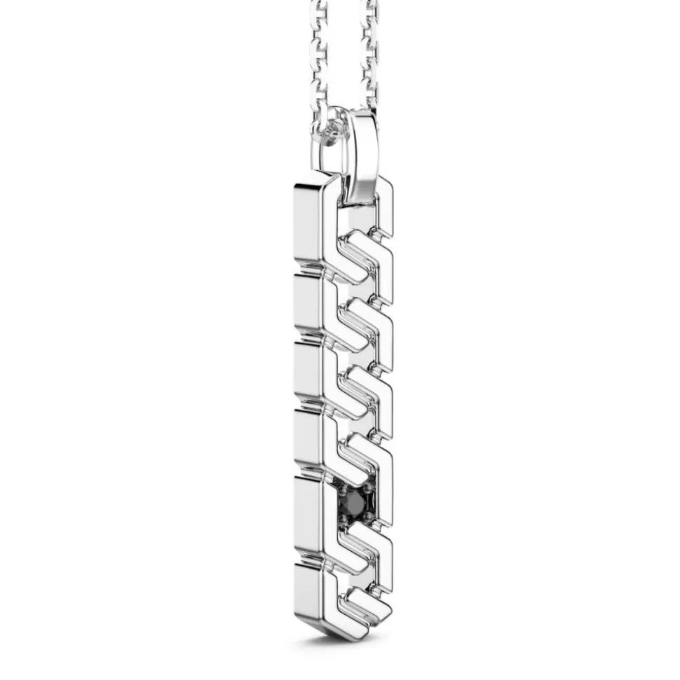 Collier Zancan En Argent Avec Pendentif Plaque Verticale.^Zancan Gioielli Best Sale