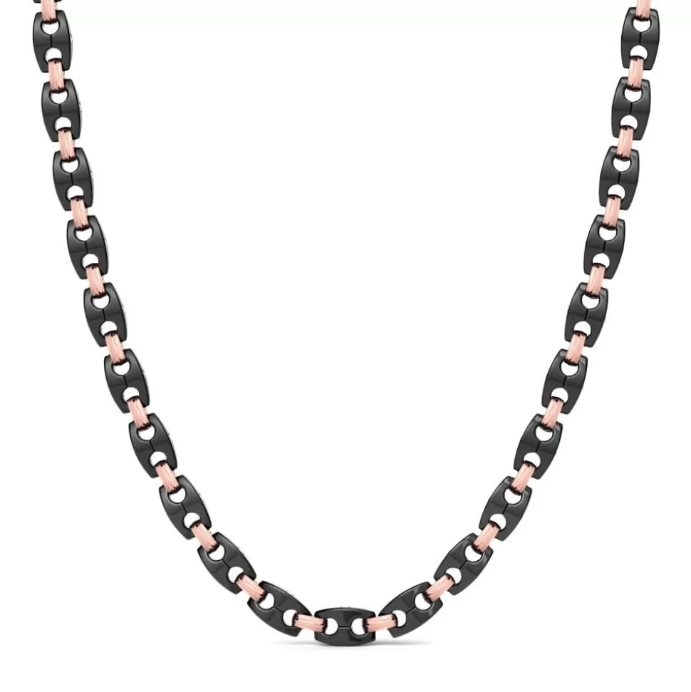 Collier Zancan En Or 18Kt, Ceramique Noire Et Diamants.^Zancan Gioielli Cheap