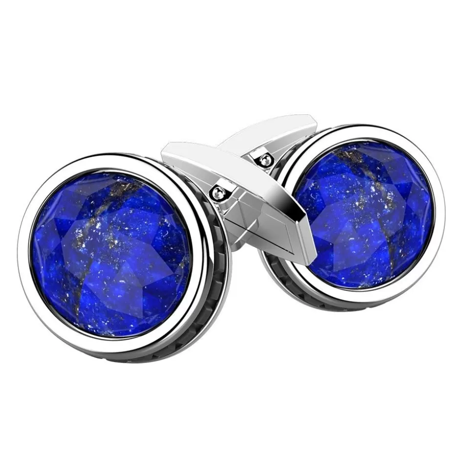 Silver Cufflinks With Lapis Lazuli^Zancan Gioielli Fashion