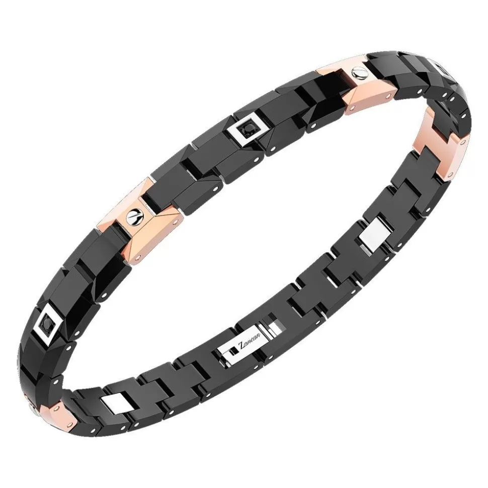 Steel And Ceramic Bracelet.^Zancan Gioielli New