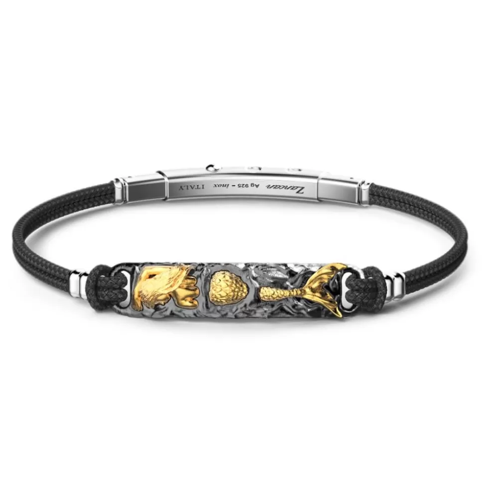 Zancan Burnished Silver Bracelet With Mermaid.^Zancan Gioielli Hot