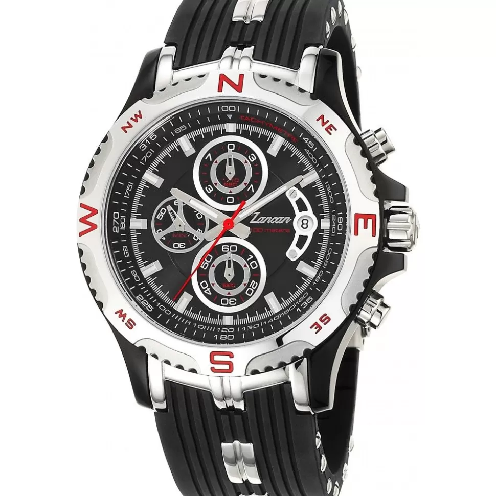 Zancan Chronograph Watch With Date Window And Silicone Strap.^Zancan Gioielli Cheap