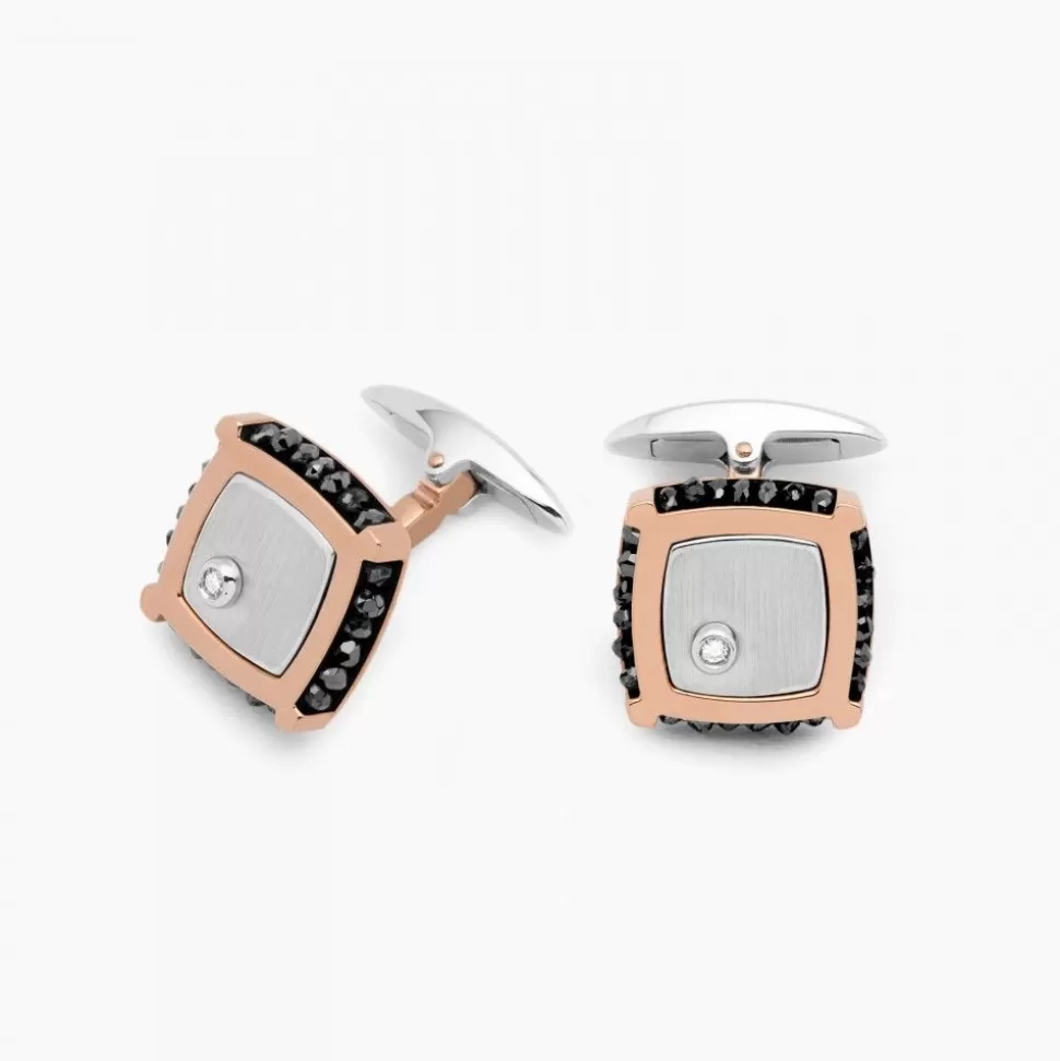 Zancan Gold And Diamond Cufflinks.^Zancan Gioielli Online