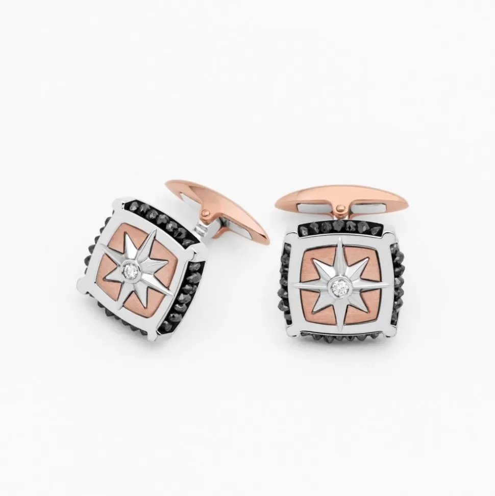 Zancan Gold And Diamond Cufflinks.^Zancan Gioielli Discount