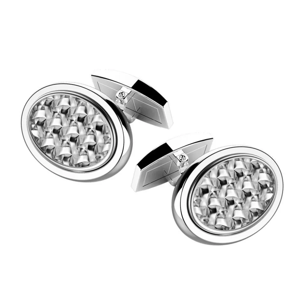 Zancan Oval Silver Cufflinks.^Zancan Gioielli Best Sale