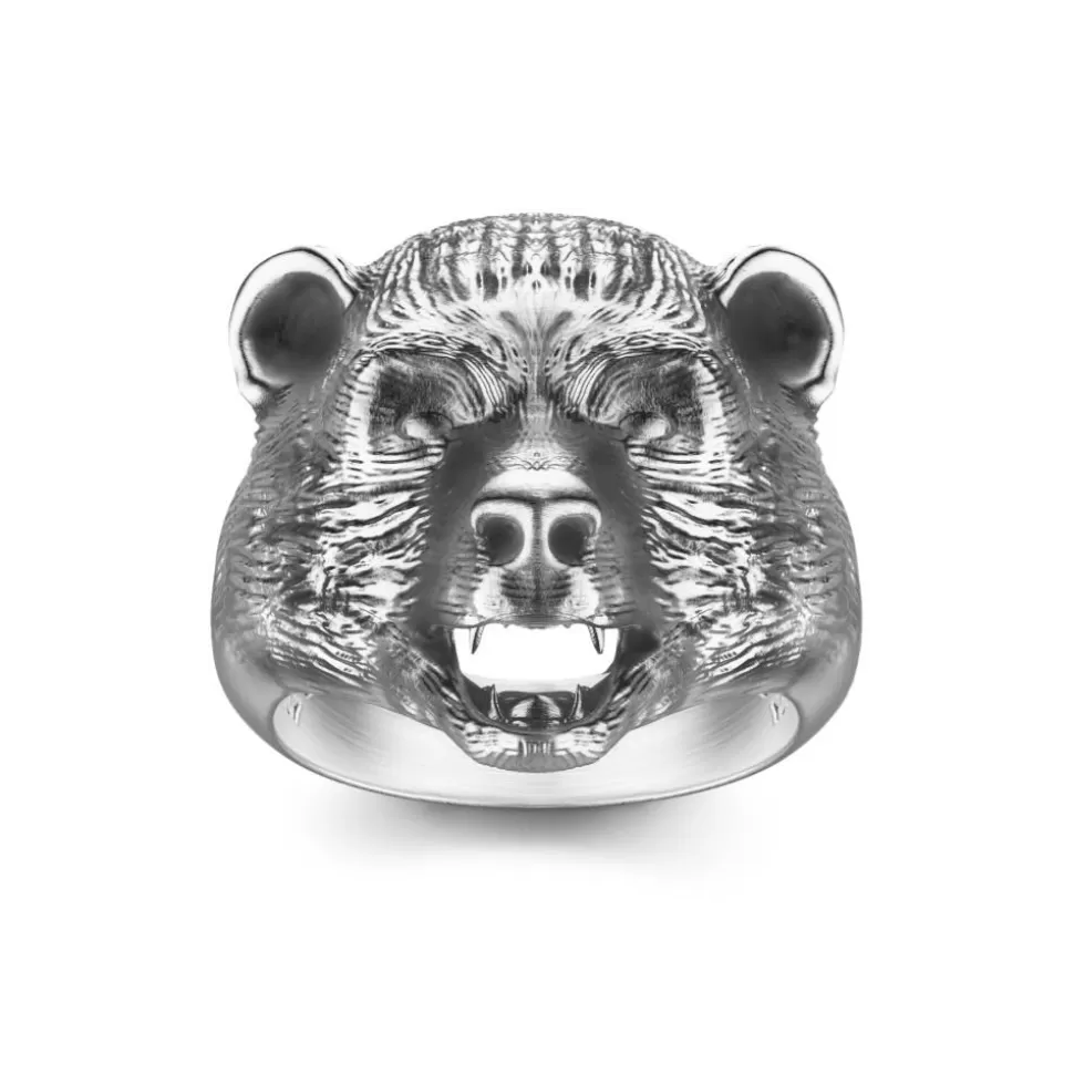 Zancan Ring With Silver Bear.^Zancan Gioielli Clearance