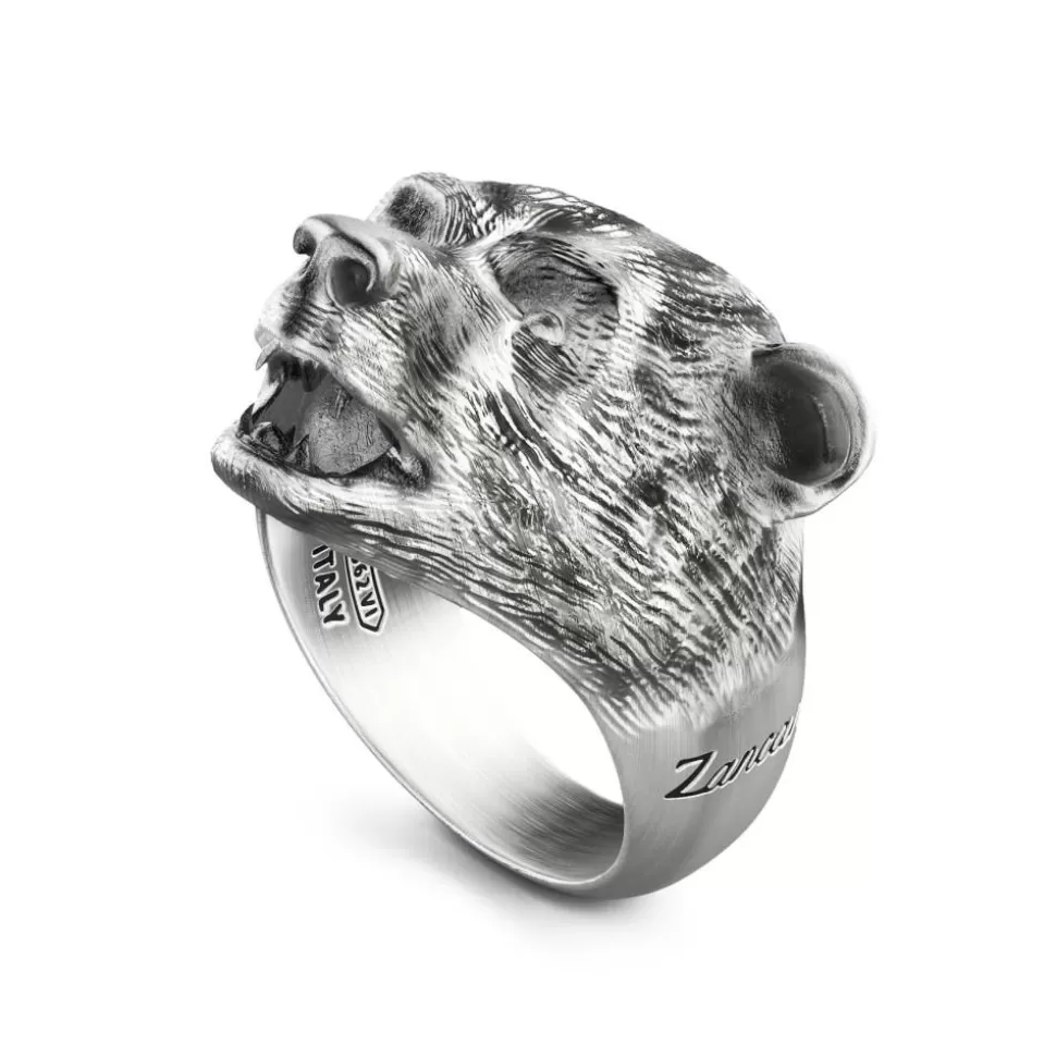 Zancan Ring With Silver Bear.^Zancan Gioielli Clearance