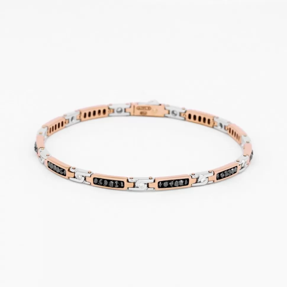 Zancan Rose Gold Bracelet With Diamonds.^Zancan Gioielli Cheap