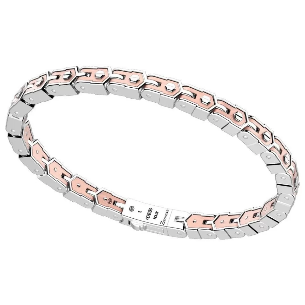 Zancan Silver And 18K Rose Gold Link-Only Bracelet.^Zancan Gioielli Best Sale