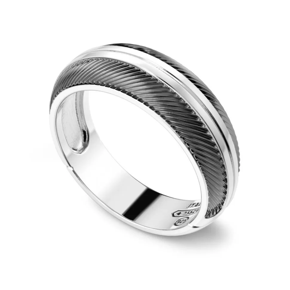 Zancan Silver Band Ring.^Zancan Gioielli Shop