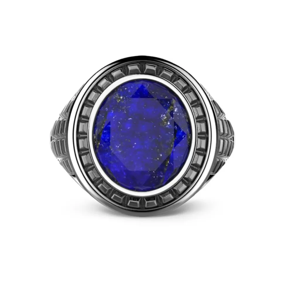 Zancan Silver Blue Stone Ring.^Zancan Gioielli Cheap