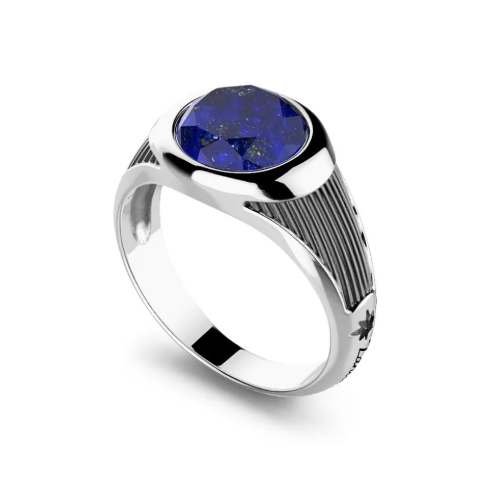 Zancan Silver Blue Stone Ring.^Zancan Gioielli Cheap