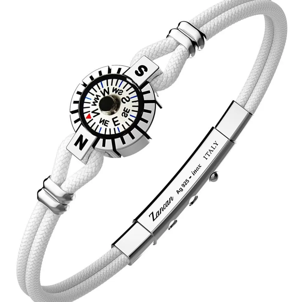 Zancan Silver Bracelet With Compass.^Zancan Gioielli Shop