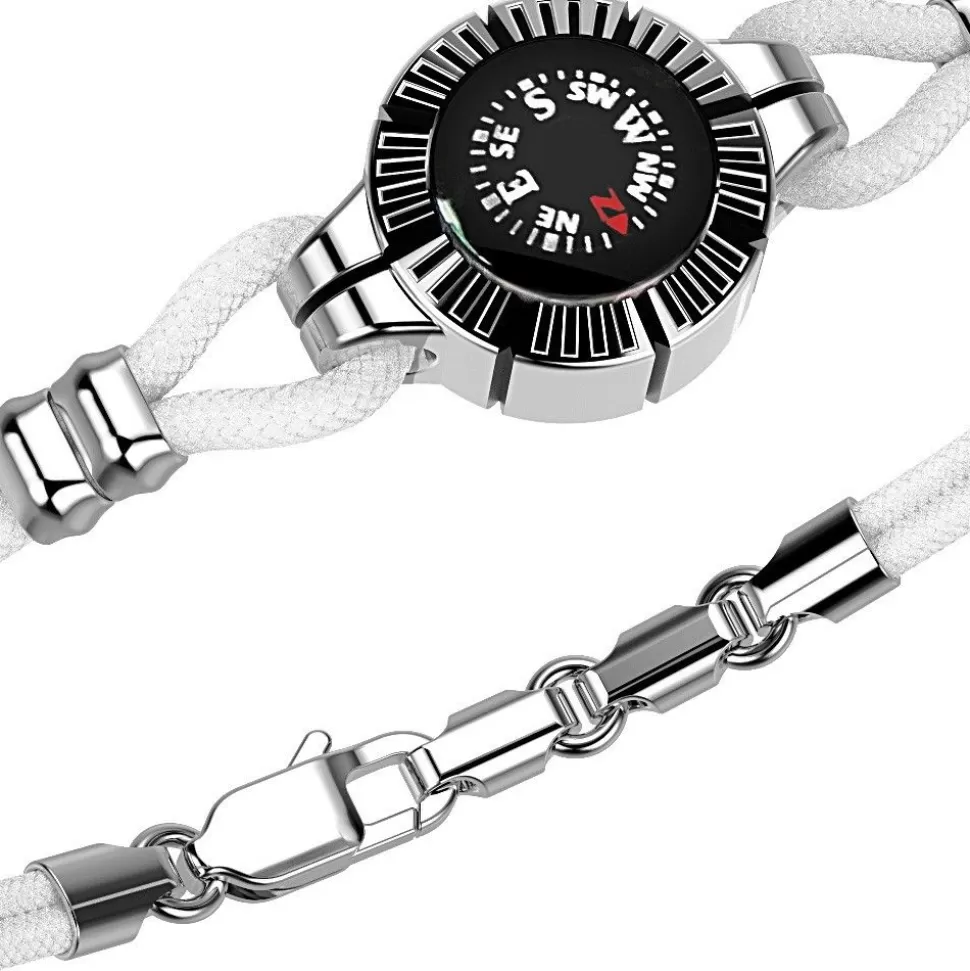 Zancan Silver Bracelet With Compass.^Zancan Gioielli Online