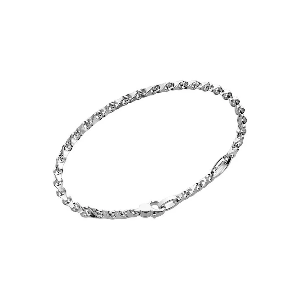 Zancan Silver Bracelet With Foxtail Chain.^Zancan Gioielli New