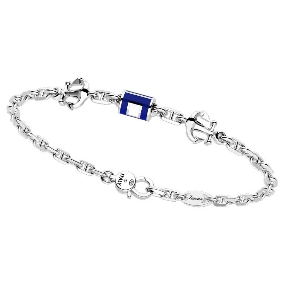 Zancan Silver Bracelet With Nautical Flags.^Zancan Gioielli Outlet