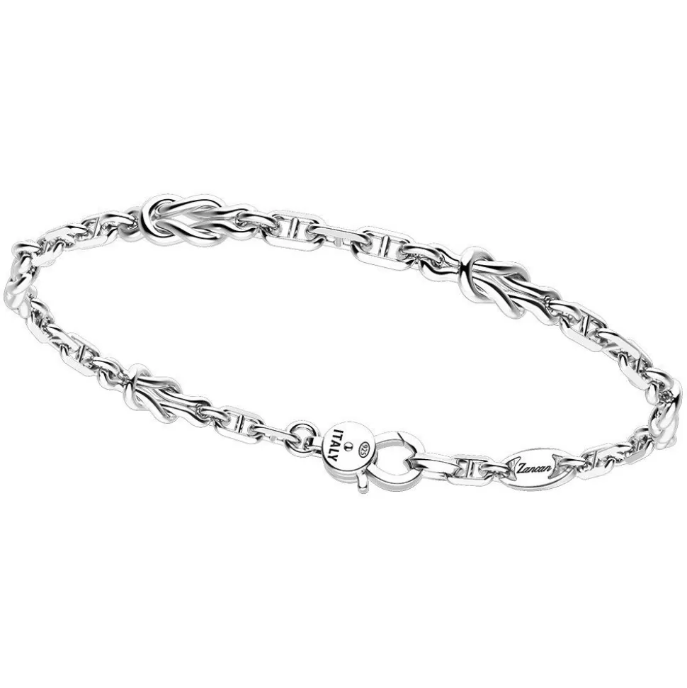 Zancan Silver Bracelet With Nautical Knots.^Zancan Gioielli Online