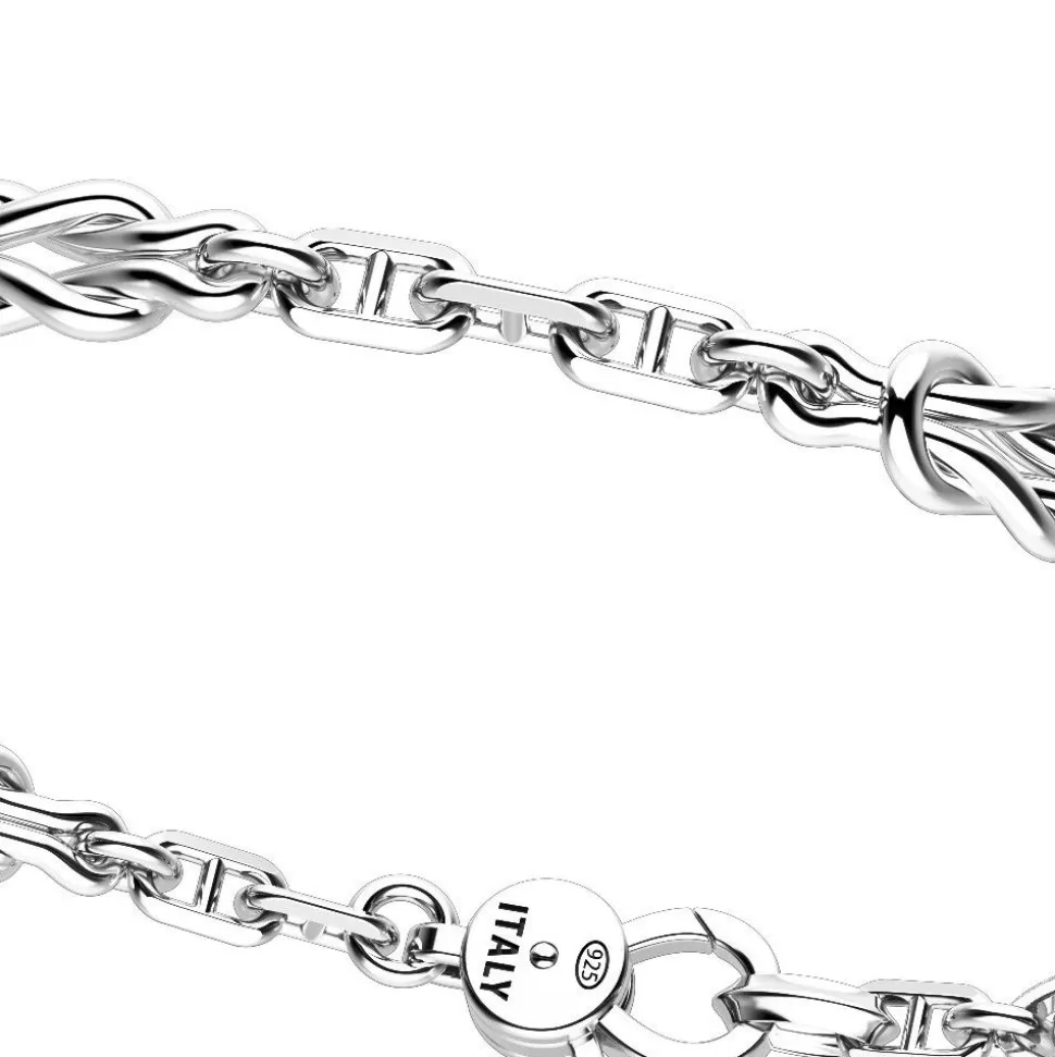 Zancan Silver Bracelet With Nautical Knots.^Zancan Gioielli Online