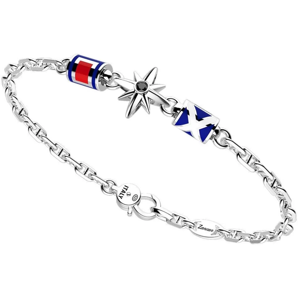 Zancan Silver Bracelet With Wind Rose.^Zancan Gioielli Best Sale