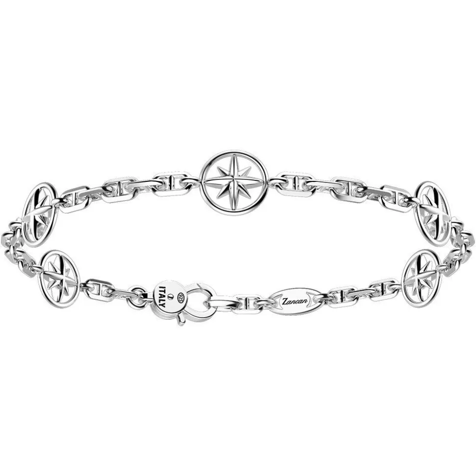 Zancan Silver Bracelet With Wind Rose.^Zancan Gioielli Store