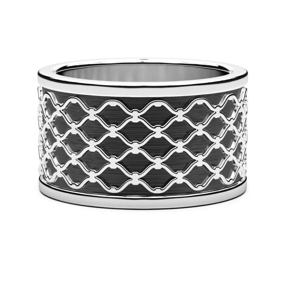 Zancan Silver Broad Band Ring.^Zancan Gioielli Best