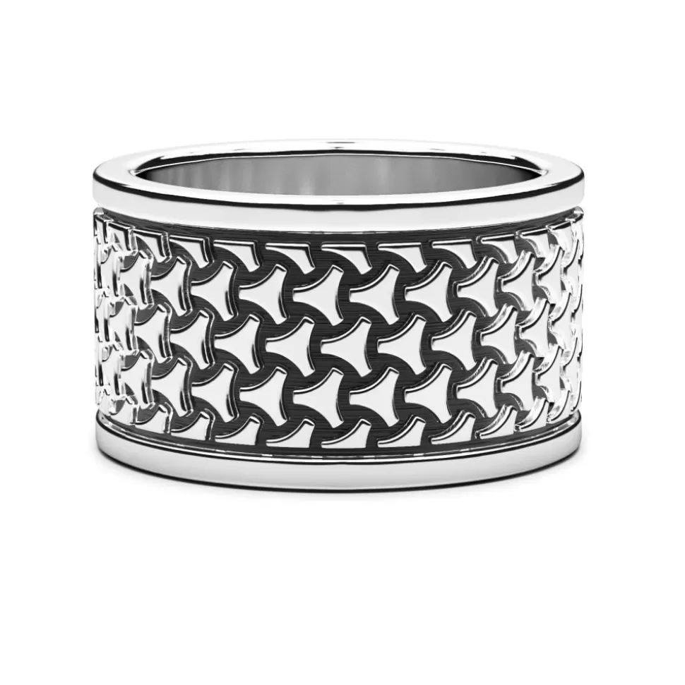 Zancan Silver Broad Band Ring.^Zancan Gioielli Hot