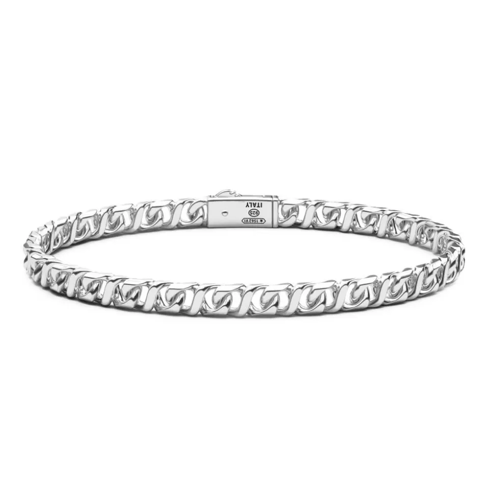 Zancan Silver Curb Chain Bracelet.^Zancan Gioielli Fashion