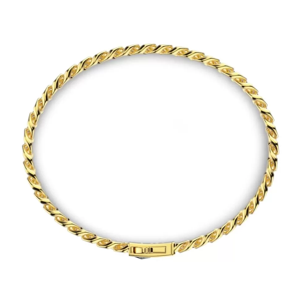 Zancan Silver Curb Chain Bracelet.^Zancan Gioielli Shop