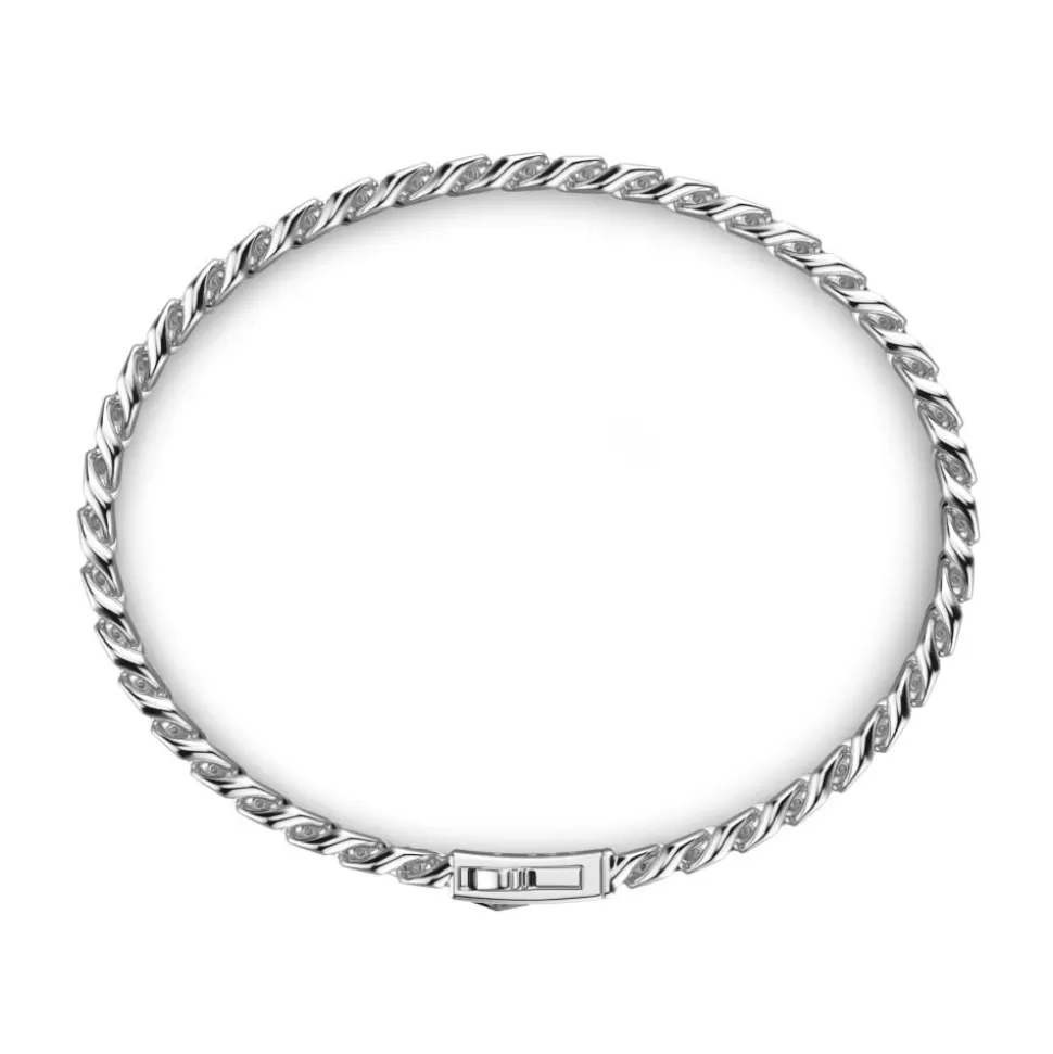 Zancan Silver Curb Chain Bracelet.^Zancan Gioielli Fashion