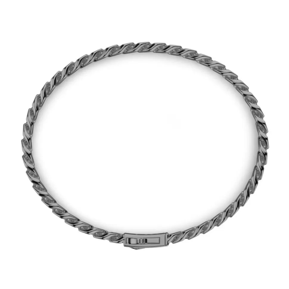 Zancan Silver Curb Chain Bracelet.^Zancan Gioielli Cheap