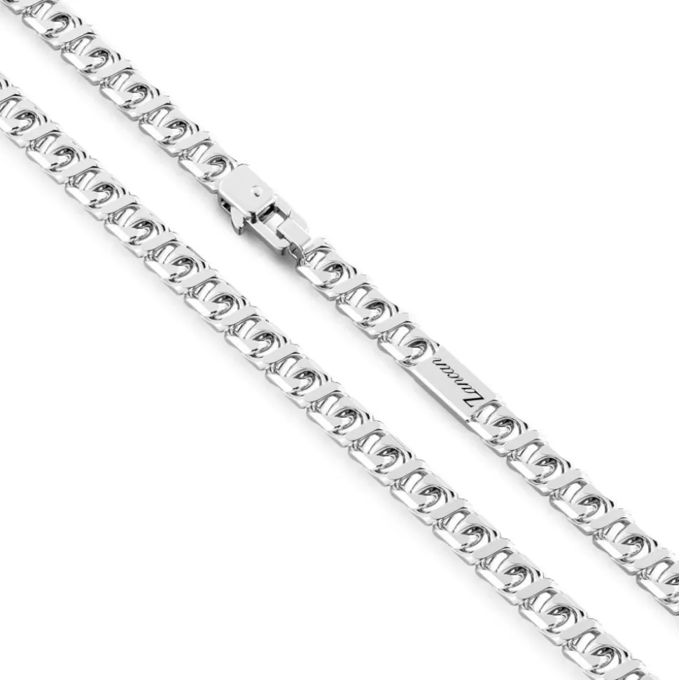 Zancan Silver Curb Chain Necklace^Zancan Gioielli Shop