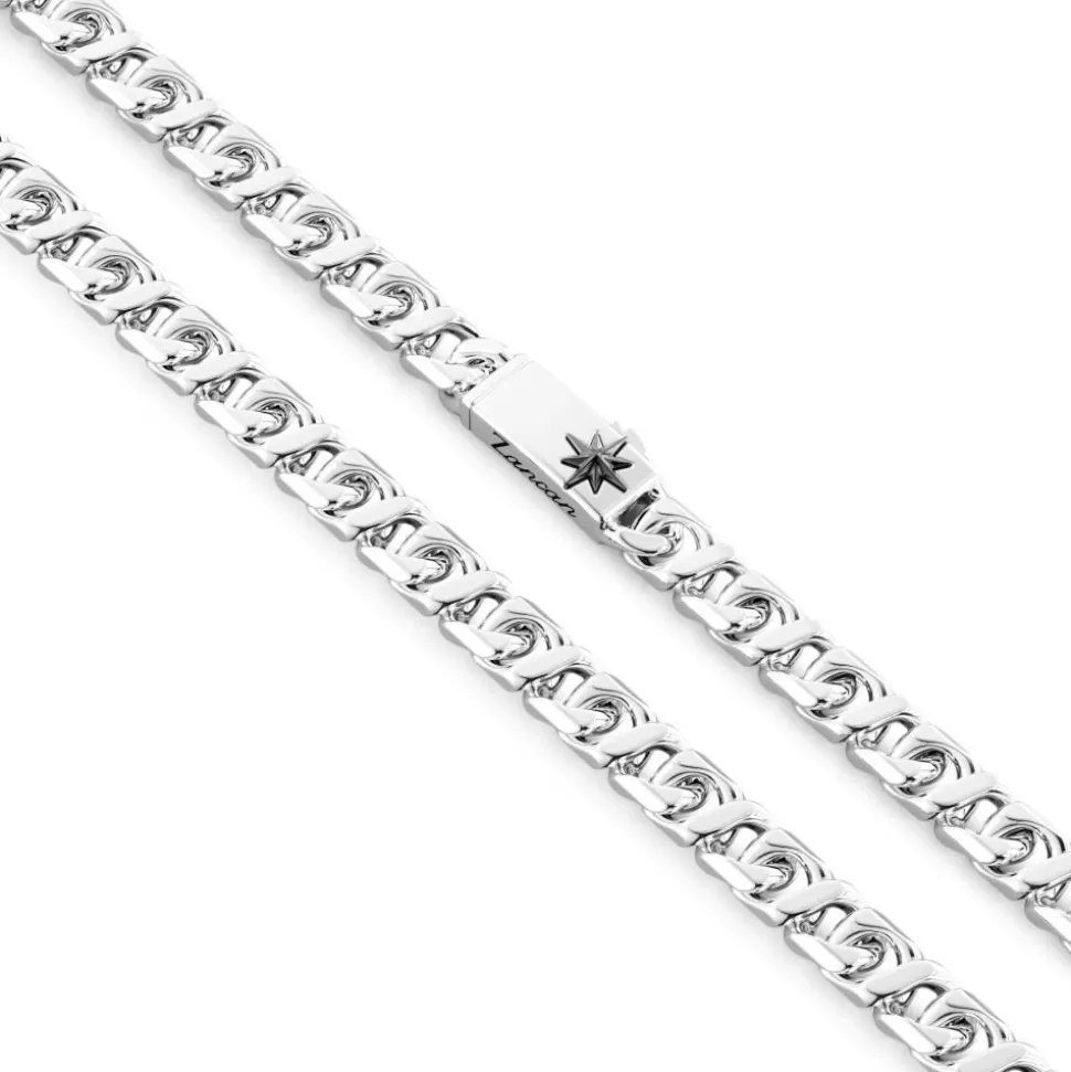 Zancan Silver Curb Chain Necklace^Zancan Gioielli Clearance