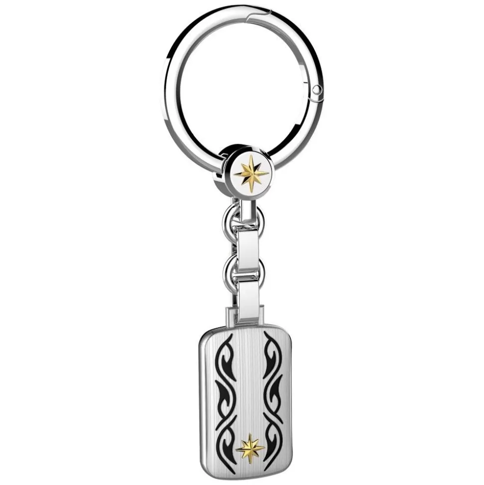 Zancan Silver Keychain With Tribal Motif.^Zancan Gioielli Cheap