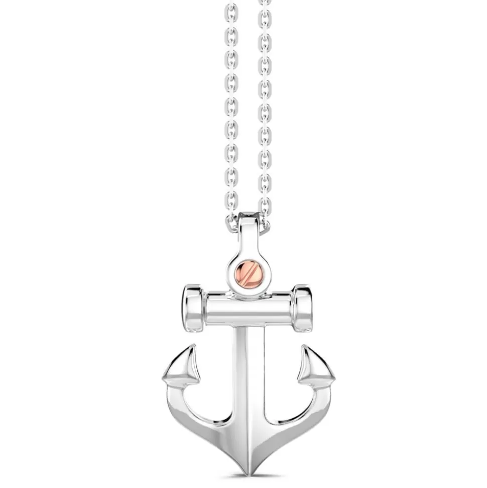 Zancan Silver Necklace With Anchor Pendant.^Zancan Gioielli Best