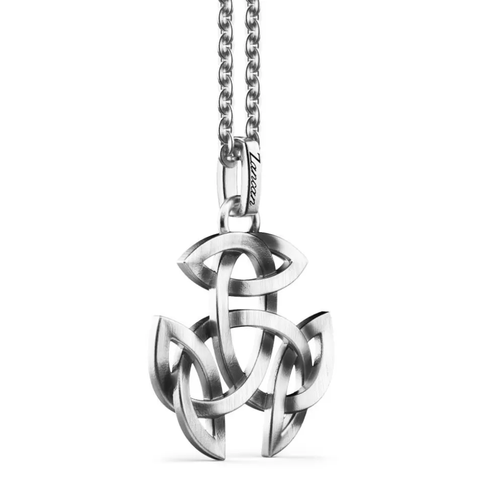 Zancan Silver Necklace With Celtic Pendant.^Zancan Gioielli Shop