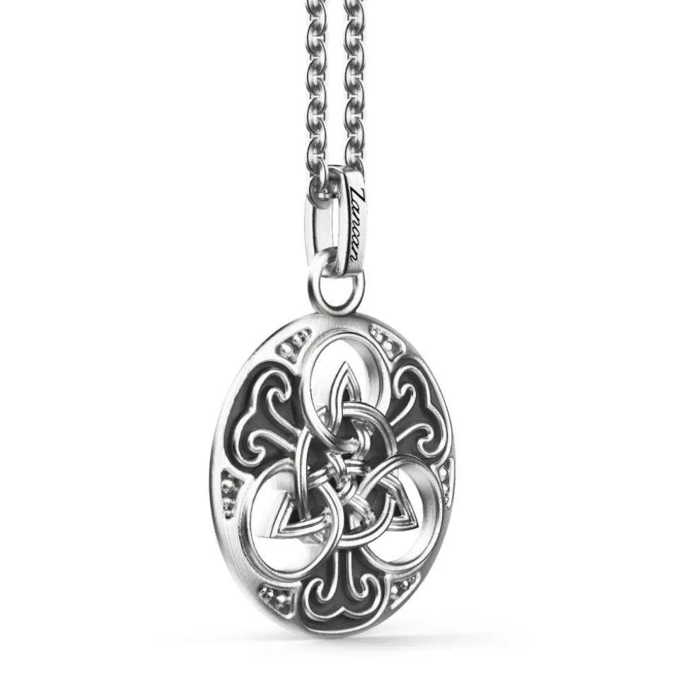 Zancan Silver Necklace With Celtic Pendant.^Zancan Gioielli Best