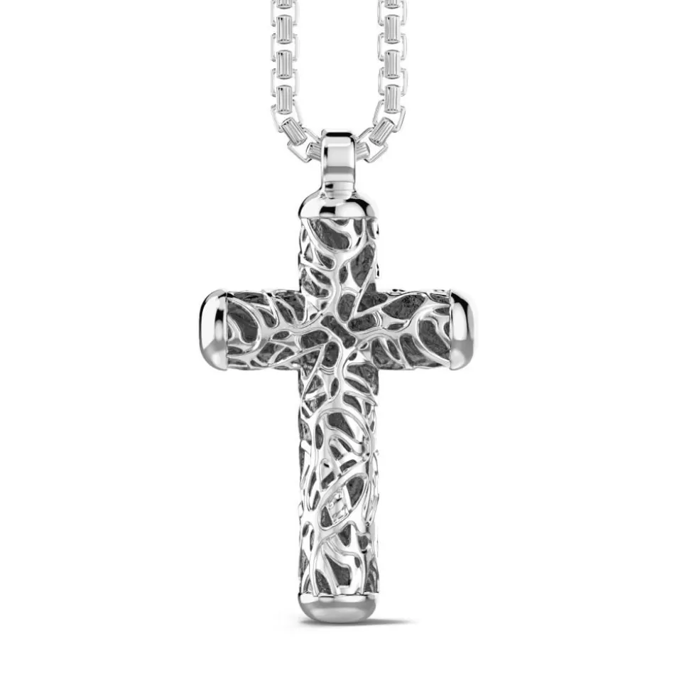 Zancan Silver Necklace With Cross Pendant.^Zancan Gioielli Flash Sale