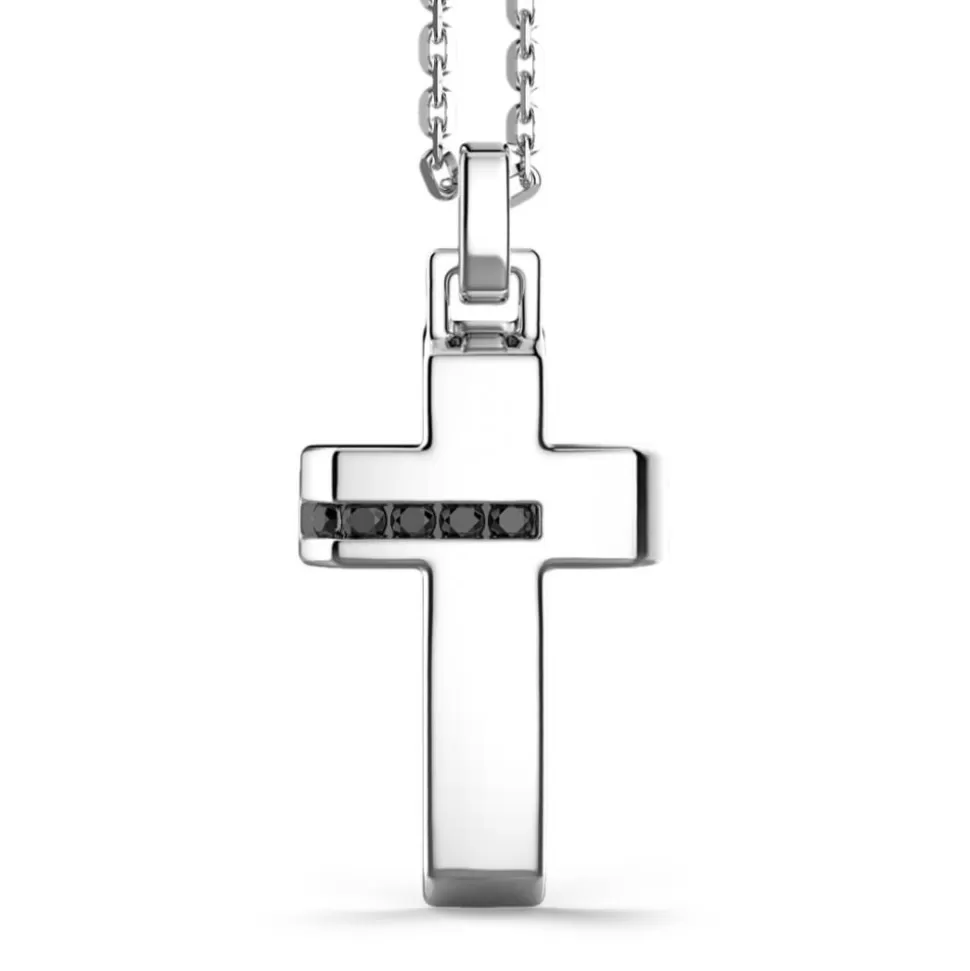 Zancan Silver Necklace With Cross Pendant.^Zancan Gioielli Flash Sale