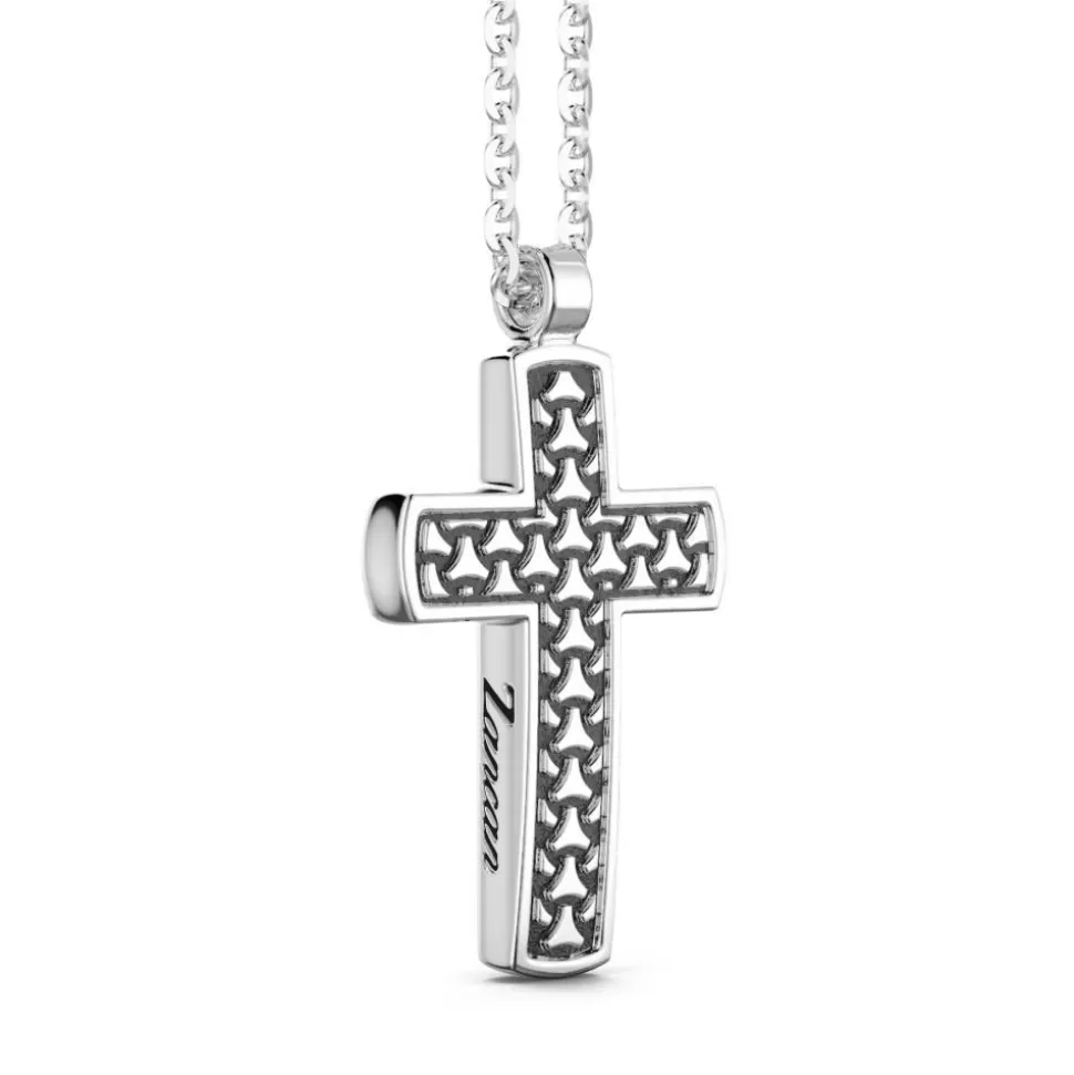 Zancan Silver Necklace With Cross Pendant.^Zancan Gioielli Flash Sale