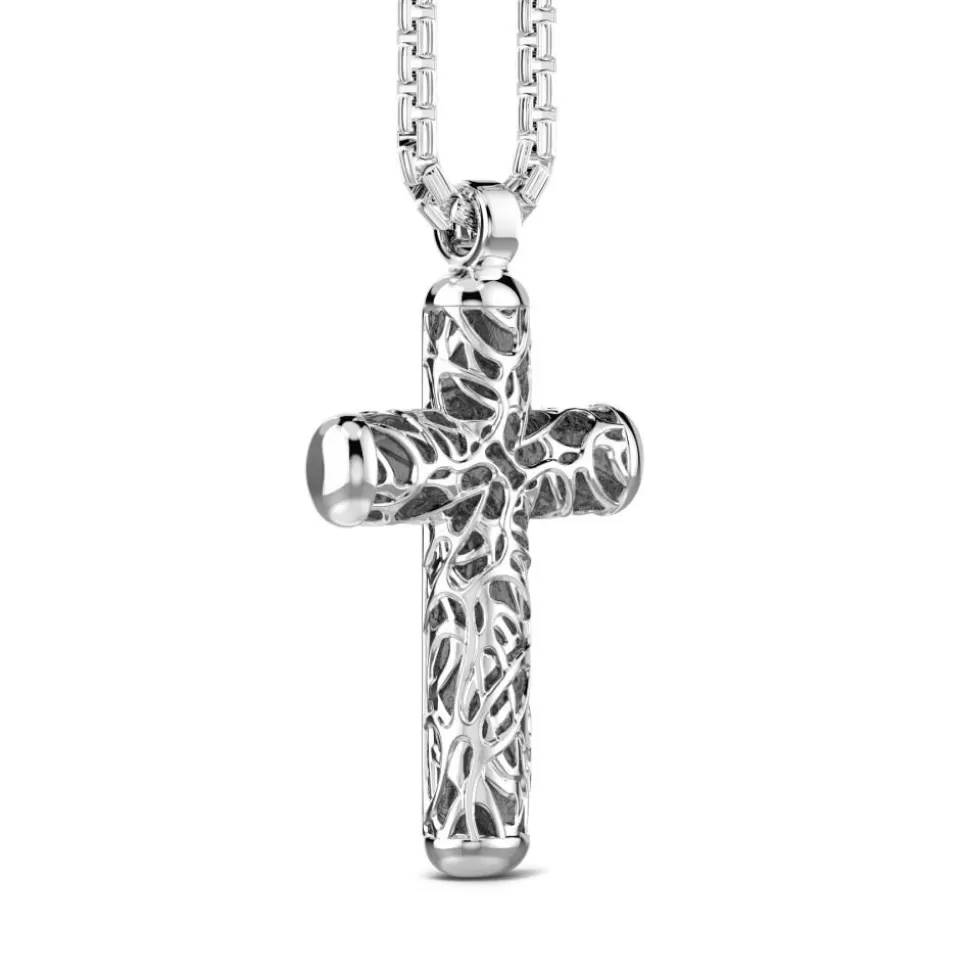 Zancan Silver Necklace With Cross Pendant.^Zancan Gioielli Flash Sale