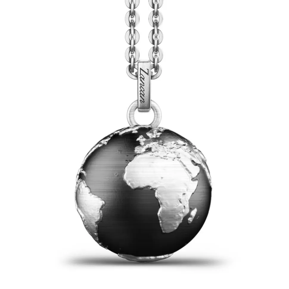 Zancan Silver Necklace With Globe Pendant.^Zancan Gioielli Discount