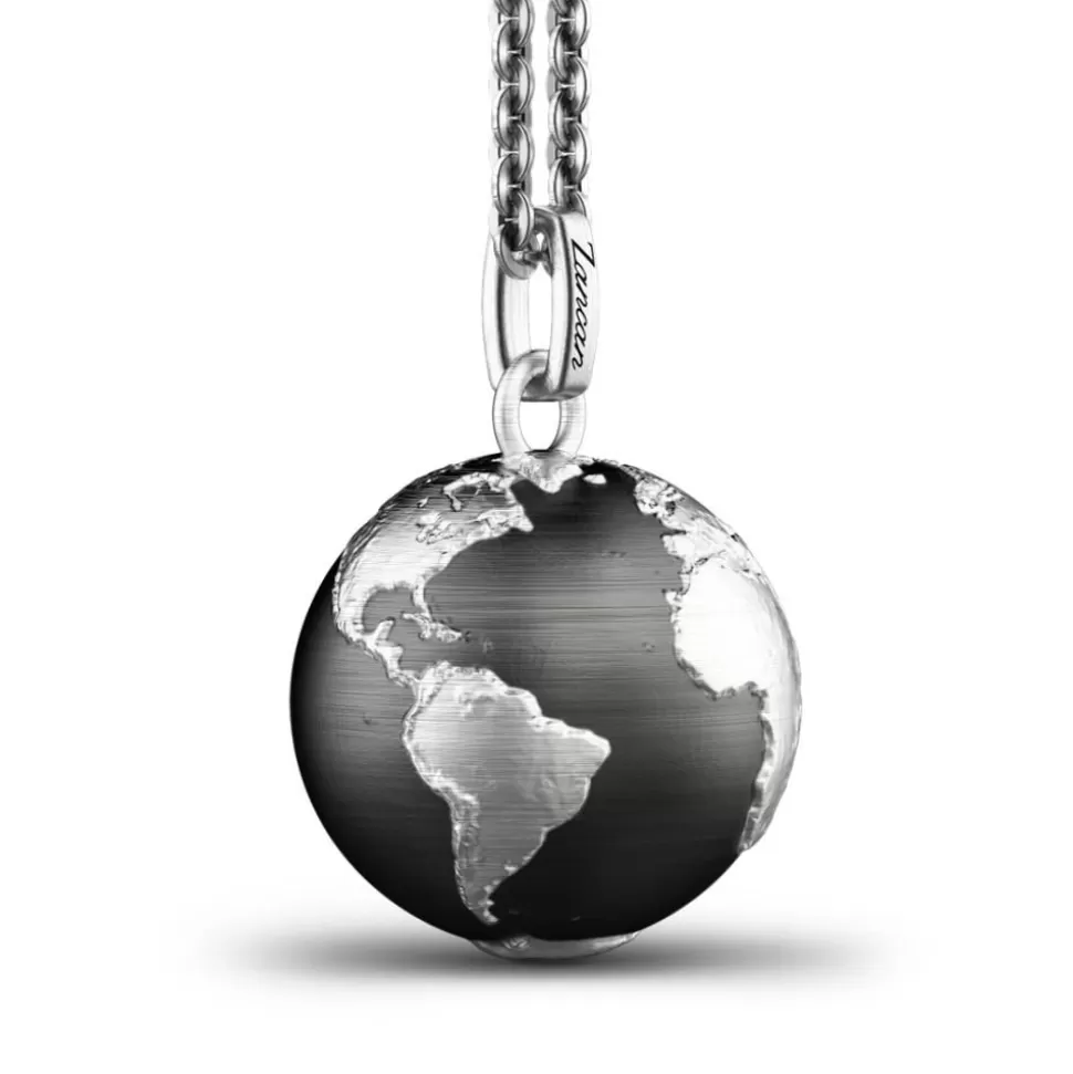 Zancan Silver Necklace With Globe Pendant.^Zancan Gioielli Discount