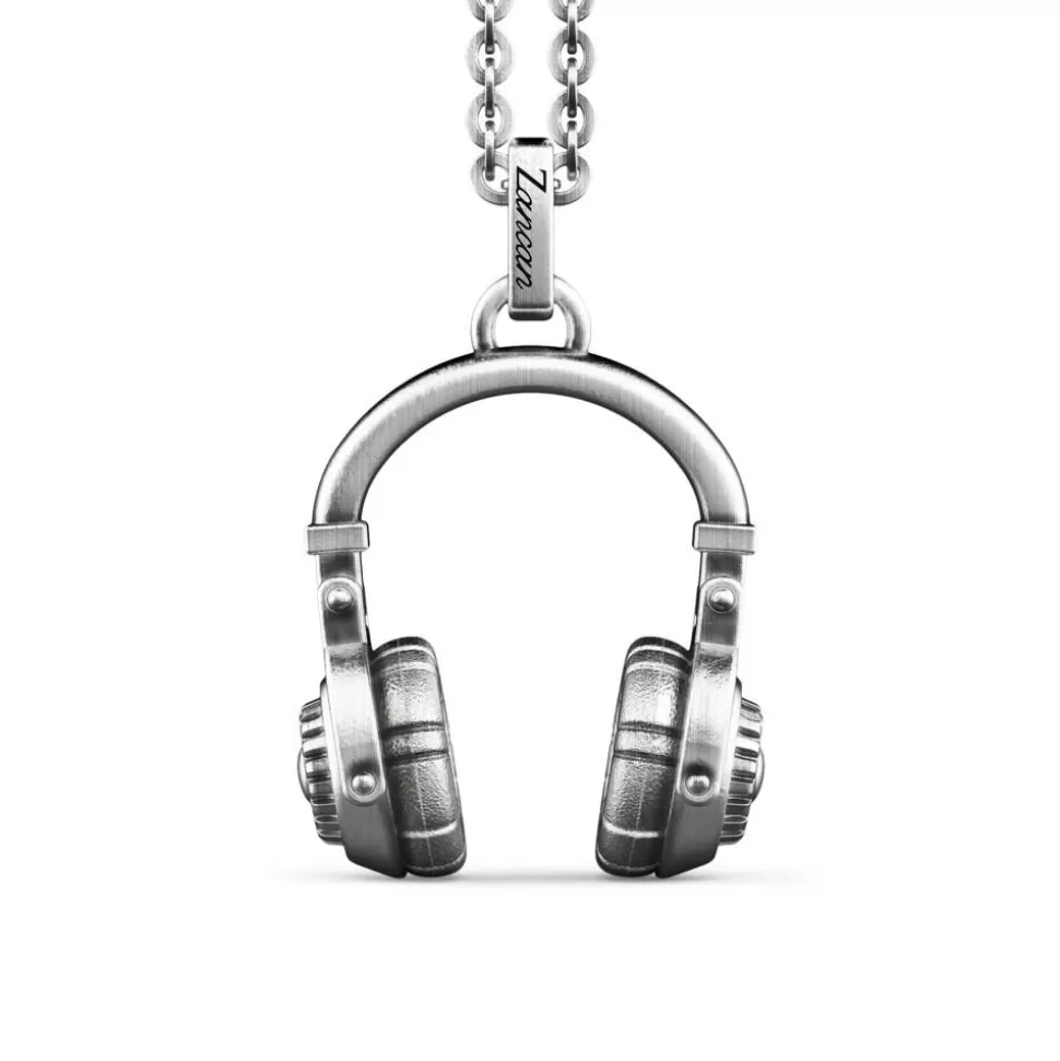 Zancan Silver Necklace With Headphone Pendant.^Zancan Gioielli Flash Sale